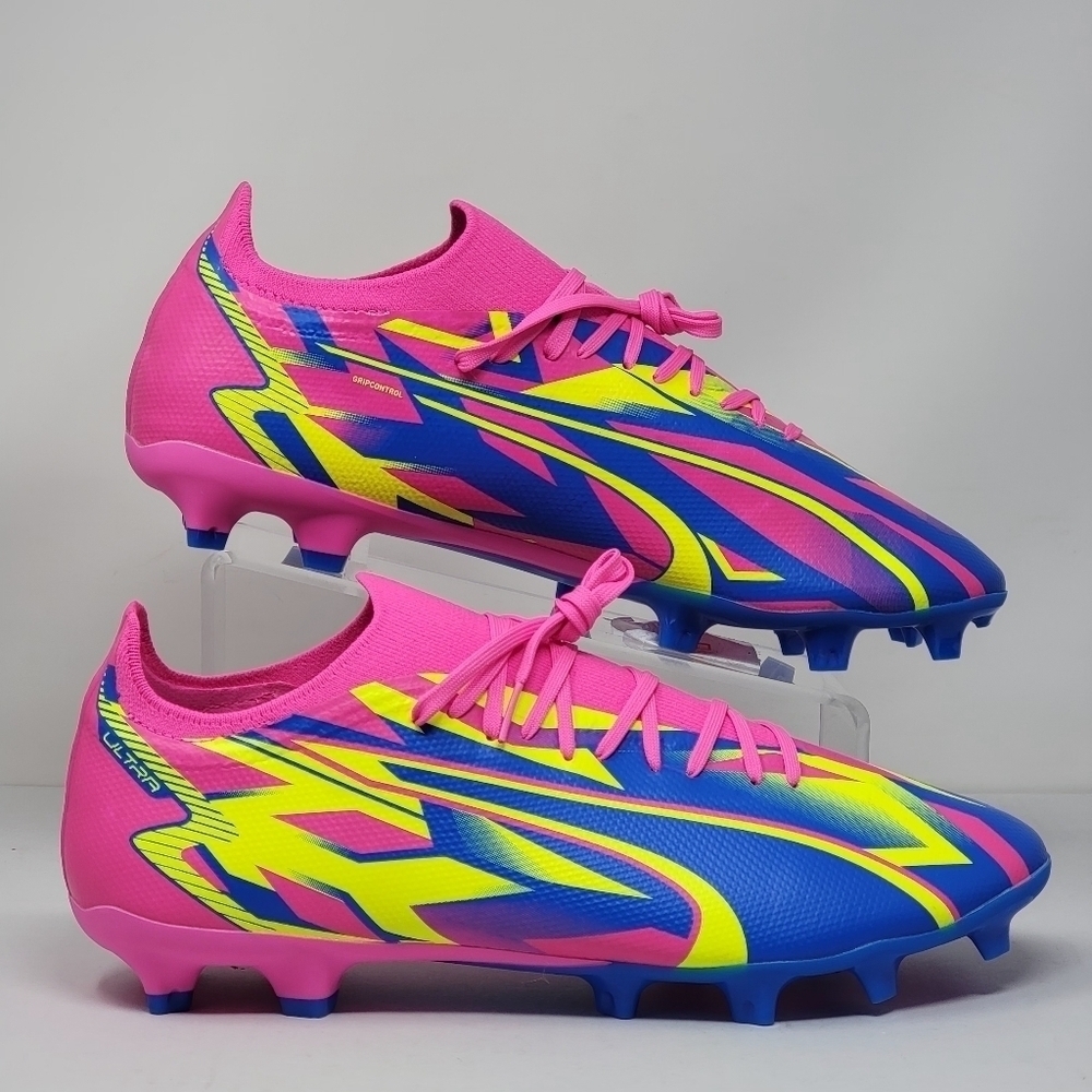 Puma Ultra Match Energy Luminous FG/MG M 107543 01 Shoes Blue Mens Size 13 New